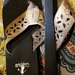 Corkys Womens flip flops